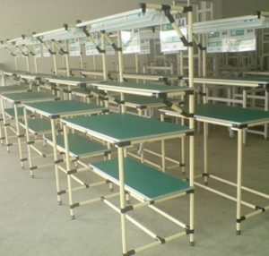 BÀN THAO TÁC ỐNG THÉP BỌC NHỰA 11